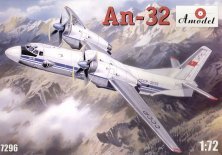 1/72 Antonov An-32 with decals for USSR, Aeroflot, Indian AF 1/72 Antonov An-32 with decals for USSR, Aeroflot, Indian AF