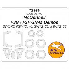 1/72 McDonnell F3B/F3H-2N Demon for Sword 1/72 McDonnell F3B/F3H-2N Demon for Sword