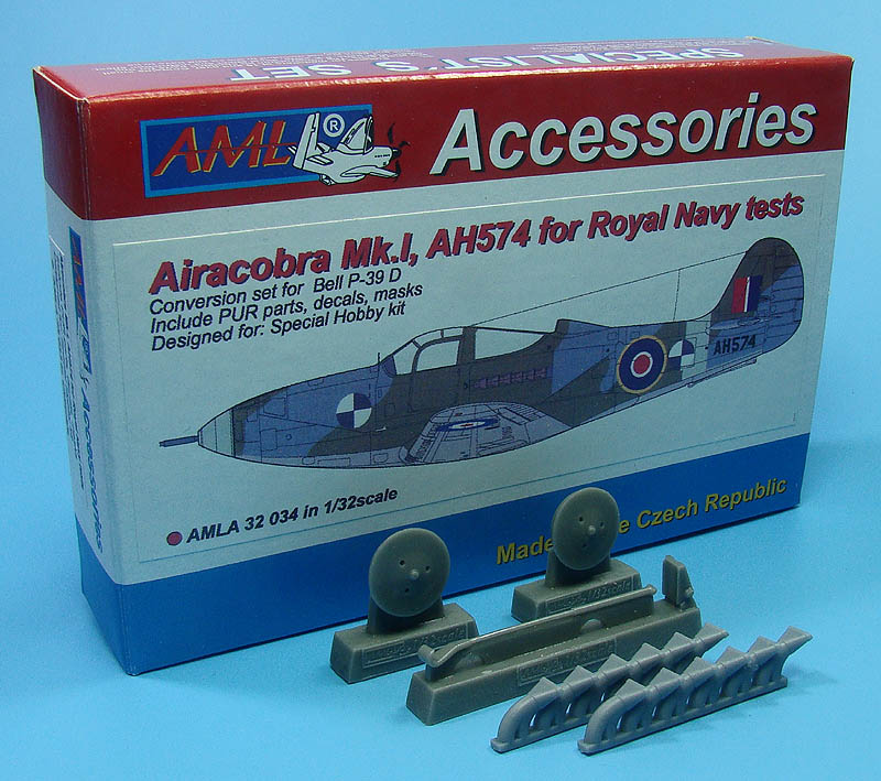 1/32 Bell Airacobra Mk.I, AH574 for Royal Navy tests - 1/32 aircraft ...