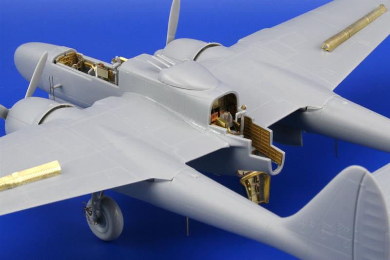 P-61 Black Widow exterior - (DRA) - 1/72 aircraft upgrade set