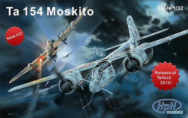 132 Focke Wulf Ta 154 Moskito 132 Aircraft Plastic Or Resin Kit