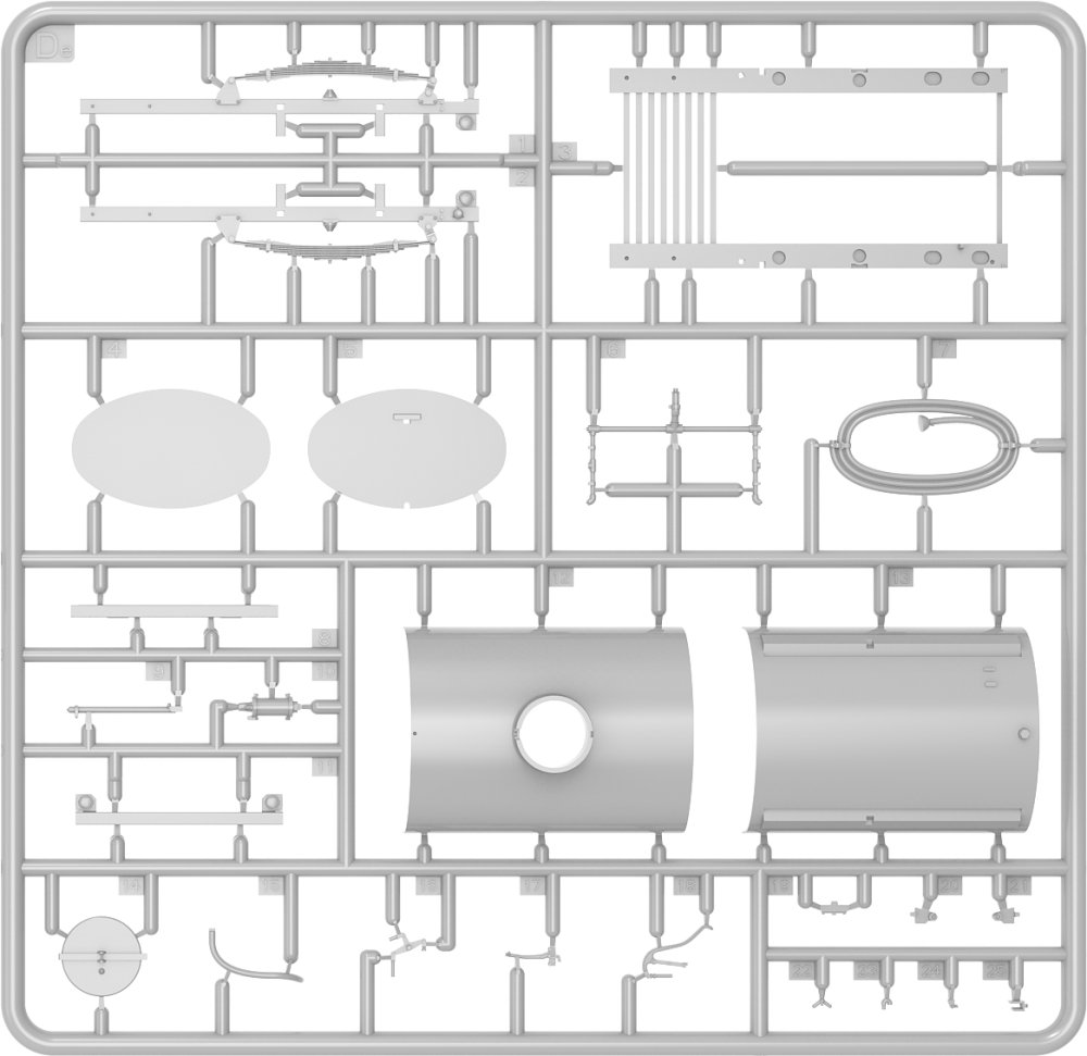 1/35 G-527 250 gal. water trailer Water Buffalo - Military scale models ...