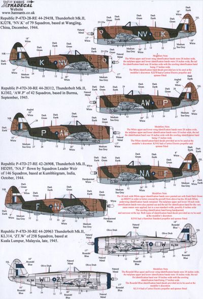 1/48 Yanks with Roundels Pt 4 Republic P-47D Thunderbolt in RAF/ - 1/48 ...