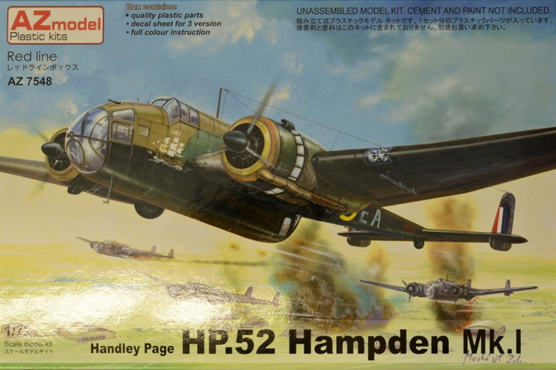 1/72 Handley Page HP.52 Hampden Mk.I - Maquettes Avions Plastique Et ...