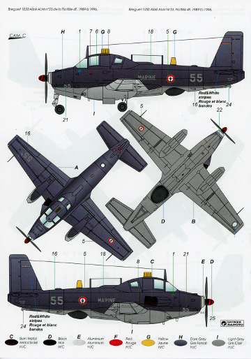 1 72 Breguet 1050 Alize ALM Maquettes avions plastique et r sine