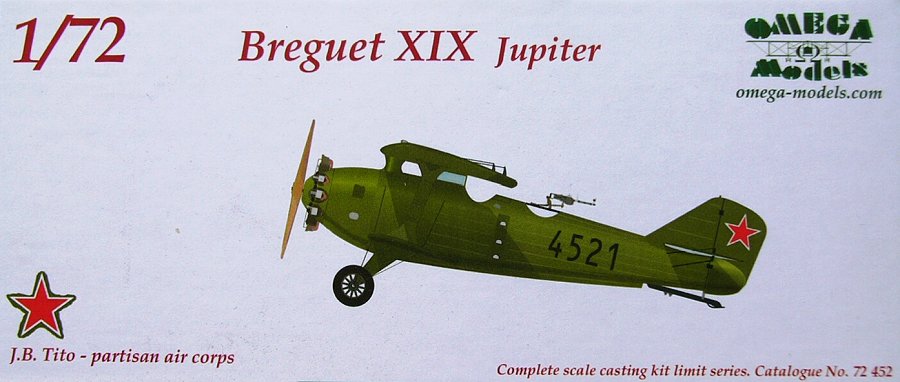 1 72 Breguet XIX Jupiter Russia 1 72 aircraft plastic or resin kit