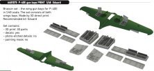Brassin 1/48 P-40E gun bays for Eduard Brassin 1/48 P-40E gun bays for Eduard