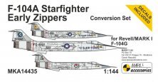 Conversion F-104C Starfighter Early Zippers 1/144 Conversion F-104C Starfighter Early Zippers 1/144