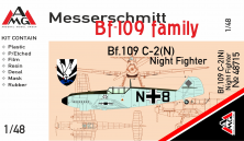 1/48 Messerschmitt Bf-109C-2 night fighter 1/48 Messerschmitt Bf-109C-2 night fighter