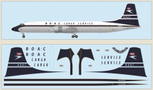 1/144 Canadair CL-44 Boac cargo service includes a silk-screened 1/144 Canadair CL-44 Boac cargo service includes a silk-screened