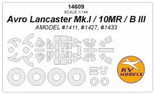 1/144 Avro Lancaster + wheels masks 1/144 Avro Lancaster + wheels masks