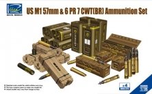 1/35 US M1 57mm &, 6PR 7cwt (BR) Ammunition Set (Model kits x4) 1/35 US M1 57mm &, 6PR 7cwt (BR) Ammunition Set (Model kits x4)
