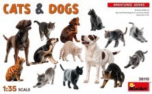 MiniArt 1/35 Cats & Dogs 12+6 figurines MiniArt 1/35 Cats & Dogs 12+6 figurines