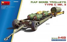 MiniArt 1/48 Chariots à Bombes RAF Type C Mk. II MiniArt 1/48 Chariots à Bombes RAF Type C Mk. II