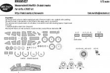 Masque 1/72 Messerschmitt Me 410A-3 pour Airfix Masque 1/72 Messerschmitt Me 410A-3 pour Airfix