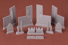 1/24 Supermarine Spitfire E-wing configuration 1/24 Supermarine Spitfire E-wing configuration