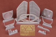 1/24 Supermarine Spitfire /Seafire cockpit internal structures 1/24 Supermarine Spitfire /Seafire cockpit internal structures