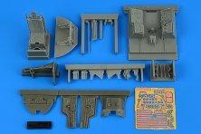 AIRES Cockpit A-1J AD-7 Skyraider 1/32 Trumpeter AIRES Cockpit A-1J AD-7 Skyraider 1/32 Trumpeter