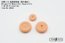 1/48 Dassault-Mirage IIIC Wheels for Eduard 1/48 Dassault-Mirage IIIC Wheels for Eduard
