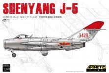 1/48 Shenyang J-5 Chinese built Mikoyan MiG-17F Pla 1/48 Shenyang J-5 Chinese built Mikoyan MiG-17F Pla