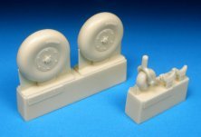 Barracuda 1/48 Roues Boulton-Paul Defiant détaillées Barracuda 1/48 Roues Boulton-Paul Defiant détaillées