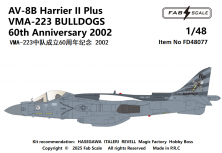 FabScale Décalcomanies AV-8B Harrier II Plus 1/48 FabScale Décalcomanies AV-8B Harrier II Plus 1/48