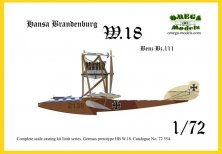 1/72 Hansa Brandenburg W.18 Benz Bz.III (Germany) 1/72 Hansa Brandenburg W.18 Benz Bz.III (Germany)