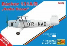 1/72 B?cker Bu-131A/D Nadia Russo Romania Aeroclub 1/72 B?cker Bu-131A/D Nadia Russo Romania Aeroclub