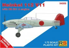 1/72 Heinkel He-112V-11 3 Japan, Luftwaffe 1/72 Heinkel He-112V-11 3 Japan, Luftwaffe