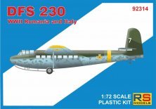 RS Models DFS-230 WWII Roumanie & Italie 1/72 RS Models DFS-230 WWII Roumanie & Italie 1/72