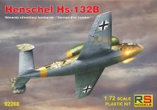 1/72 Henschel Hs-132B German dive bomber 1/72 Henschel Hs-132B German dive bomber
