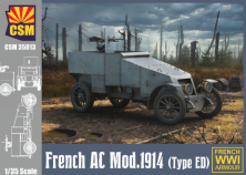 1/35 French Armored Car Modele 1914 1/35 French Armored Car Modele 1914