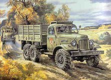 ICM 1/72 Camion militaire soviétique ZiL-157 ICM 1/72 Camion militaire soviétique ZiL-157