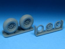 1/48 North-American P-51B/P-51D Mustang Diamond Tread Mainwheels 1/48 North-American P-51B/P-51D Mustang Diamond Tread Mainwheels