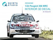 Quinta Studio 1/24 Peugeot 206 WRC Intérieur 3D Quinta Studio 1/24 Peugeot 206 WRC Intérieur 3D