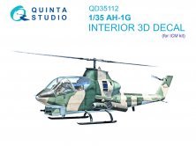1/35 AH-1G Cobra Interior on decal paper for ICM 1/35 AH-1G Cobra Interior on decal paper for ICM