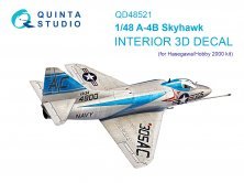 1/48 Douglas A-4B Skyhawk coloured Interior 1/48 Douglas A-4B Skyhawk coloured Interior