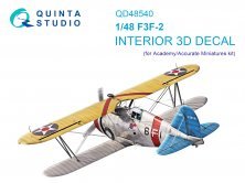 1/48 F3F-2 Interior for Academy / accurate miniature 1/48 F3F-2 Interior for Academy / accurate miniature