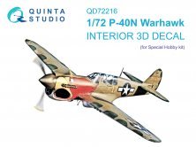 1/72 P-40N Warhawk Interior for Special Hobby 1/72 P-40N Warhawk Interior for Special Hobby