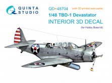 QUINTA STUDIO 1/48 TBD-1 Devastator Intérieur 3D QUINTA STUDIO 1/48 TBD-1 Devastator Intérieur 3D