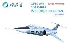 1/32 F-104J Interior small version for Italeri 1/32 F-104J Interior small version for Italeri