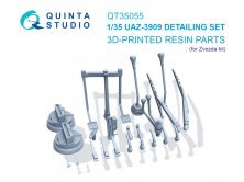 Quinta Studio Set Détaillage UAZ-3909 1/35 Zvezda Quinta Studio Set Détaillage UAZ-3909 1/35 Zvezda