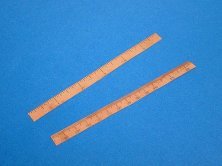 SBS Model Règle Flexible Cuivre Graduée Pouces 6" SBS Model Règle Flexible Cuivre Graduée Pouces 6"