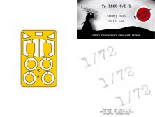 1/72 Focke-Wulf Ta-152H mask for Aoshima and Kora 1/72 Focke-Wulf Ta-152H mask for Aoshima and Kora