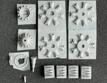 1/32 Aichi D3A1 Val Engine set 1/32 Aichi D3A1 Val Engine set