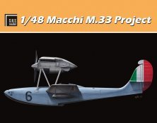 1/48 Macchi M.33, 1925 3x camo, resin kit 1/48 Macchi M.33, 1925 3x camo, resin kit