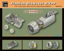 SBS Model Brewster B-239 Finlandais Set Détail 1/72 SBS Model Brewster B-239 Finlandais Set Détail 1/72