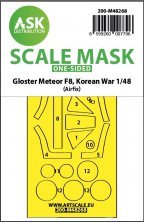 1/48 Gloster Meteor F.8, Korean war, express mask for Airfix 1/48 Gloster Meteor F.8, Korean war, express mask for Airfix