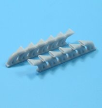 1/32 Bell P-39 Airacobra Mk.I fishtail exhaust for Special Hobby 1/32 Bell P-39 Airacobra Mk.I fishtail exhaust for Special Hobby