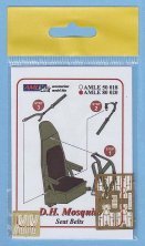 1/72 De Havilland Mosquito-Seat Belts 1/72 De Havilland Mosquito-Seat Belts